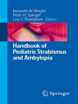 cover image of Handbook of Pediatric Strabismus and Amblyopia